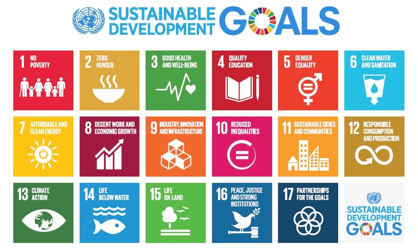 Sustainable Development Goals overzicht