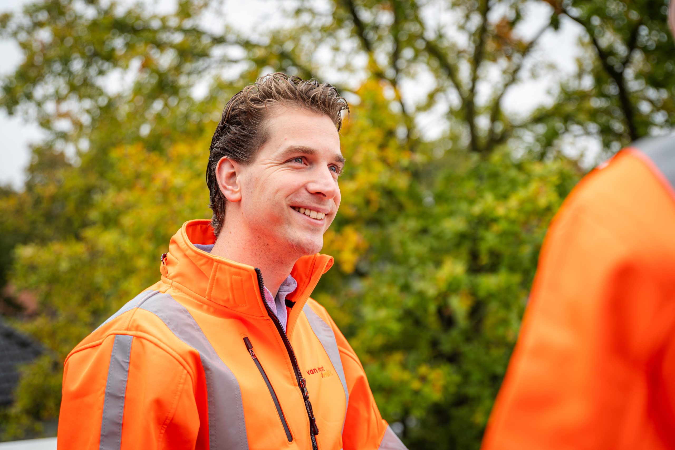 Werknemer Van Voorst Consult op locatie voor een BRL 6000 certificering